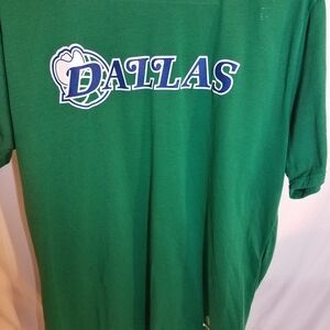 Green NBA Dallas Mavericks Graphic T-Shirt